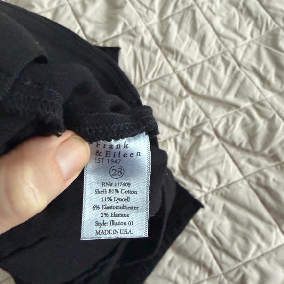 Frank and Eileen Illusion Jean in black - Picture 6 of 8